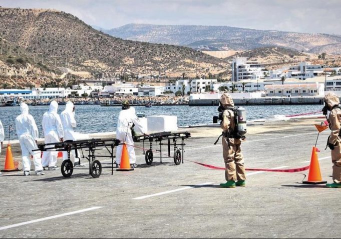 "African Lion 2025" : Exercice de lutte contre les Armes de Destruction Massive au port militaire d’Agadir "African Lion 2025" : Exercice de lutte contre les Armes de Destruction Massive au port militaire d’Agadir