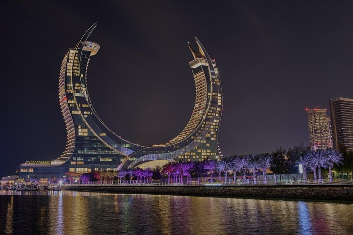 L'hôtel abritant la double cérémonie L'hôtel abritant la double cérémonie