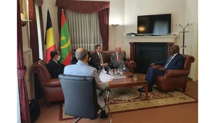 Sahara: De Mistura s’entretient avec le chef de la diplomatie mauritanienne à Bruxelles Sahara: De Mistura s’entretient avec le chef de la diplomatie mauritanienne à Bruxelles