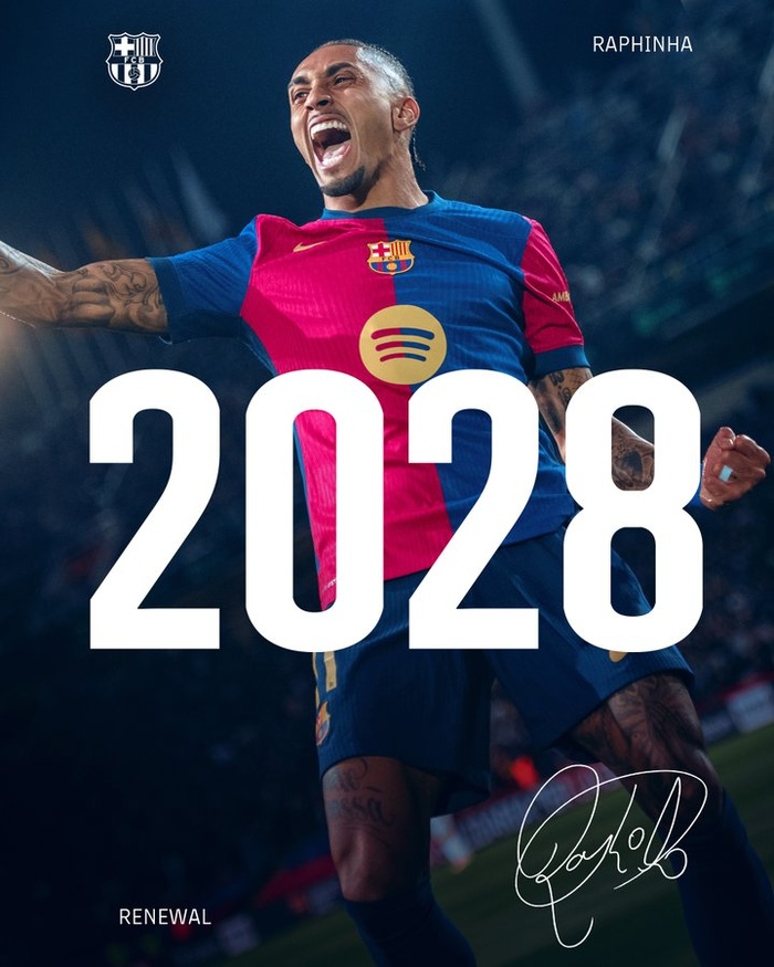 Barça : Raphinha satisfait ! Barça : Raphinha satisfait !