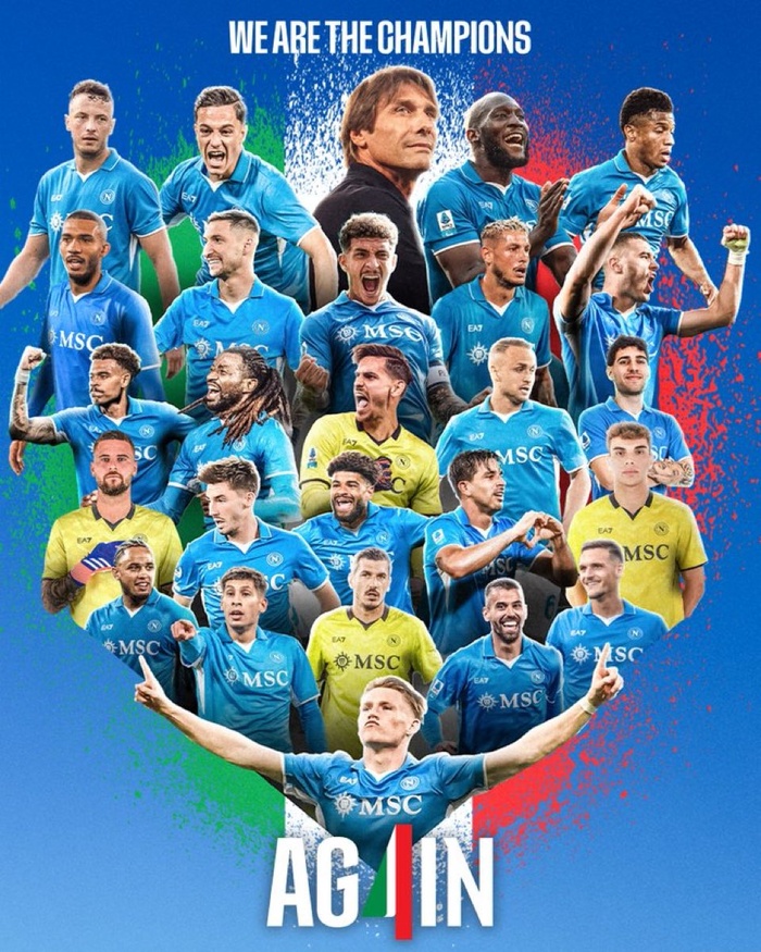 Série A : Le Napoli Champion 2025 ! Série A : Le Napoli Champion 2025 !