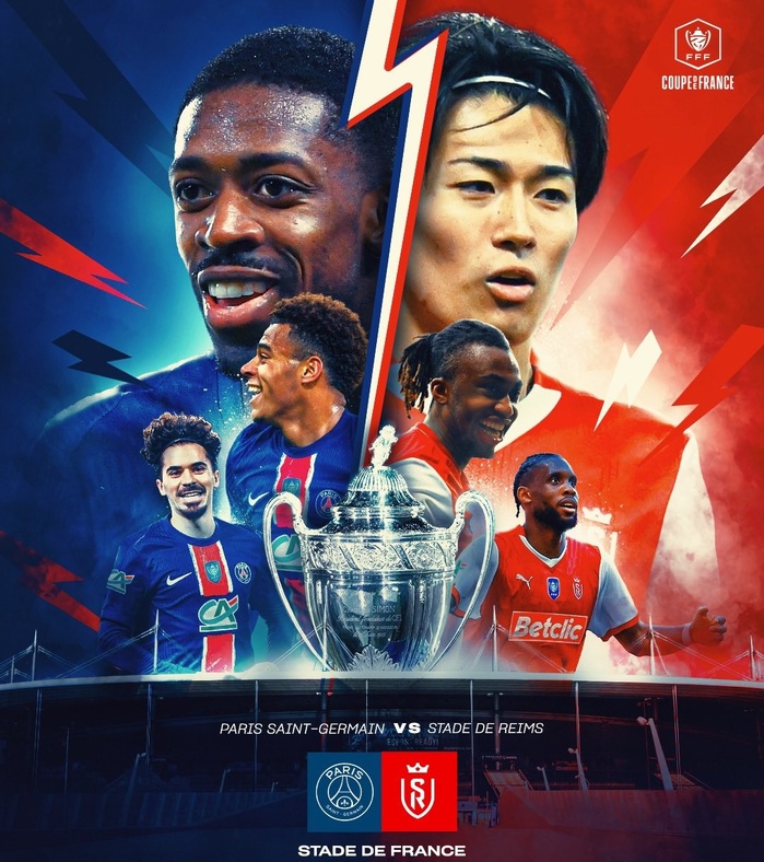 Coupe de France : Finale 'PSG-Reims' ce soir Coupe de France : Finale 'PSG-Reims' ce soir