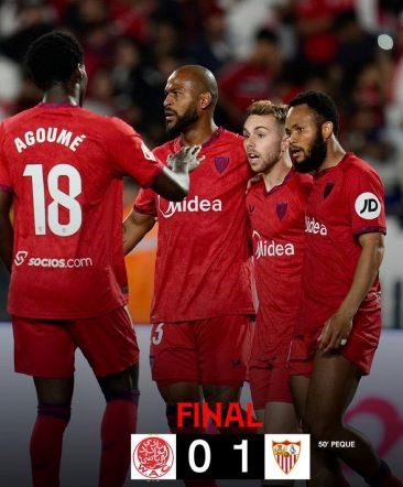 Prépa. CDM. Clubs: Le Wydad s'incline devant le FC Séville Prépa. CDM. Clubs: Le Wydad s'incline devant le FC Séville