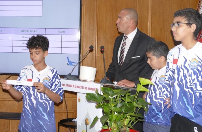 La cérémonie du tirage au sort. La cérémonie du tirage au sort.