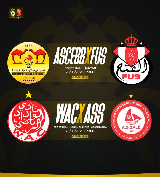 Basketball national. DEX(h) / MAJ. ce soir : WAC-ASS et ASCEBB-FUS Basketball national. DEX(h) / MAJ. ce soir : WAC-ASS et ASCEBB-FUS