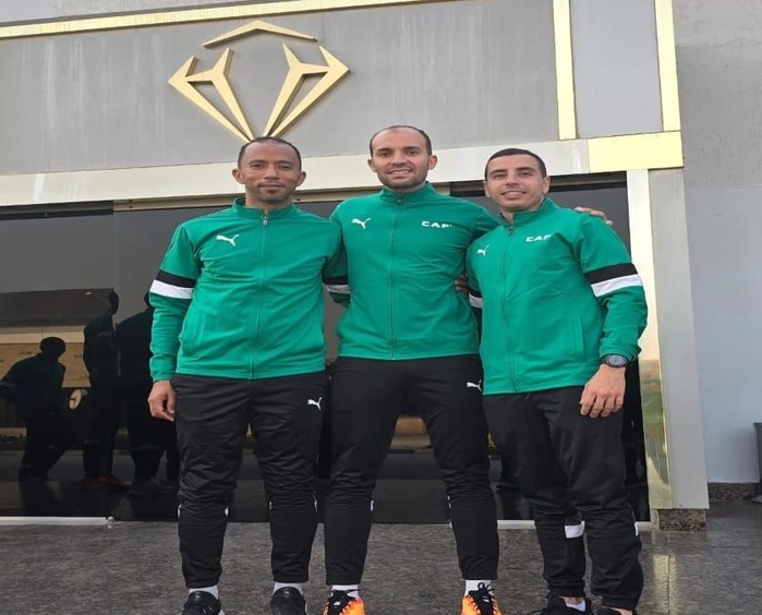 CHAN 25/ Arbitrage : 2 Marocains au sifflet