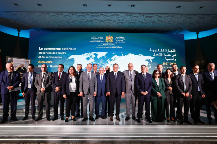 Cérémonie de lancement officiel de la feuille de route du commerce extérieur 2025-2027. Cérémonie de lancement officiel de la feuille de route du commerce extérieur 2025-2027.