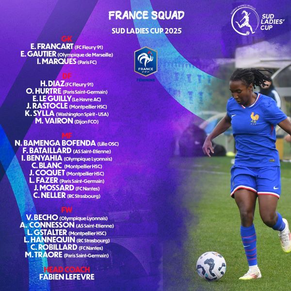 Sud Ladies' Cup Avignon 25 : France U23 vs Maroc U23 , ce soir Sud Ladies' Cup Avignon 25 : France U23 vs Maroc U23 , ce soir