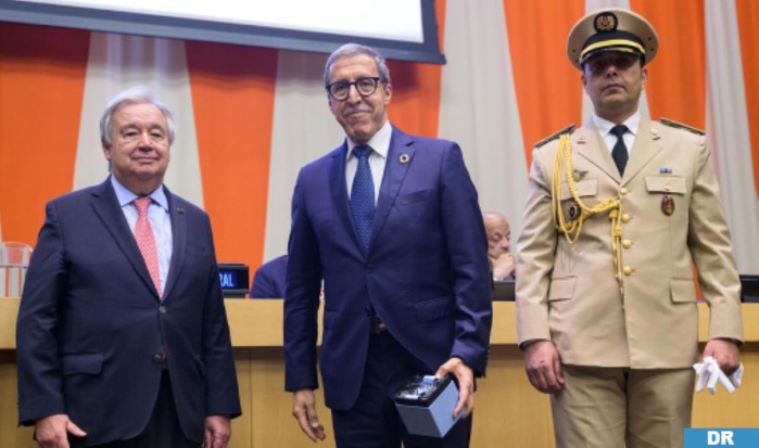 Antonio Guterres rend hommque à un Casque bleu des FAR mort au service Antonio Guterres rend hommque à un Casque bleu des FAR mort au service