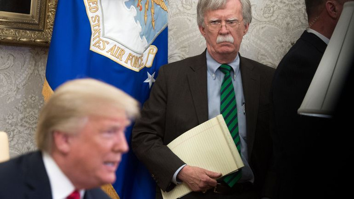 John Bolton, ancien conseiller de Donald Trump. John Bolton, ancien conseiller de Donald Trump.