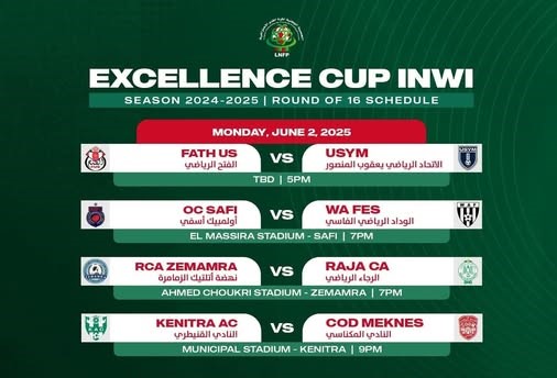 Coupe d’Excellence : Ce lundi, débutent les huitièmes de finale Coupe d’Excellence : Ce lundi, débutent les huitièmes de finale