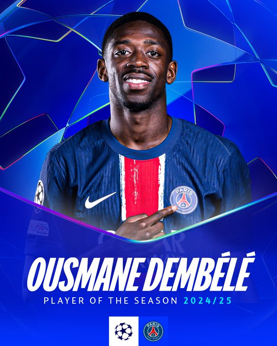 LDC UEFA : Hakimi parmi le onze virtuel de l’édition 2025 LDC UEFA : Hakimi parmi le onze virtuel de l’édition 2025
