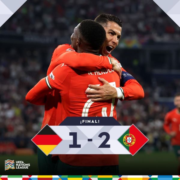½ Finale Ligue des Nations UEFA : Le Portugal finaliste après avoir renversé l’Allemagne ½ Finale Ligue des Nations UEFA : Le Portugal finaliste après avoir renversé l’Allemagne