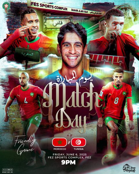Prépa. Échéances internationales / Ce soir, Maroc vs Tunisie à Fès Prépa. Échéances internationales / Ce soir, Maroc vs Tunisie à Fès