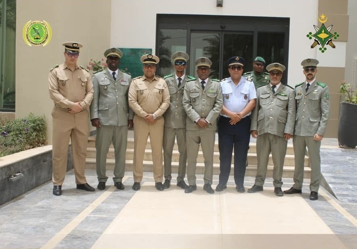 Coopération militaire : Une délégation marocaine en visite en Mauritanie Coopération militaire : Une délégation marocaine en visite en Mauritanie