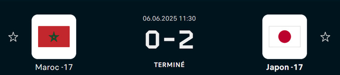 Prépa CDM U17 Qatar 25 : Les Lionceaux battus par les Nippons Prépa CDM U17 Qatar 25 : Les Lionceaux battus par les Nippons