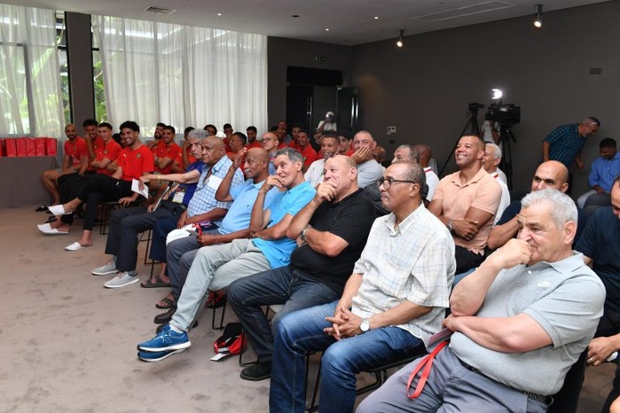 Fès : La FRMF rend hommage aux anciens internationaux du MAS et du CODM Fès : La FRMF rend hommage aux anciens internationaux du MAS et du CODM
