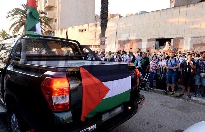 Le Maghreb en marche : une caravane solidaire en route vers Gaza Le Maghreb en marche : une caravane solidaire en route vers Gaza