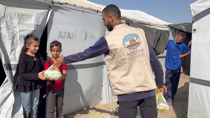 Aïd al-Adha 2025 : Solidarité marocaine en action à Gaza Aïd al-Adha 2025 : Solidarité marocaine en action à Gaza