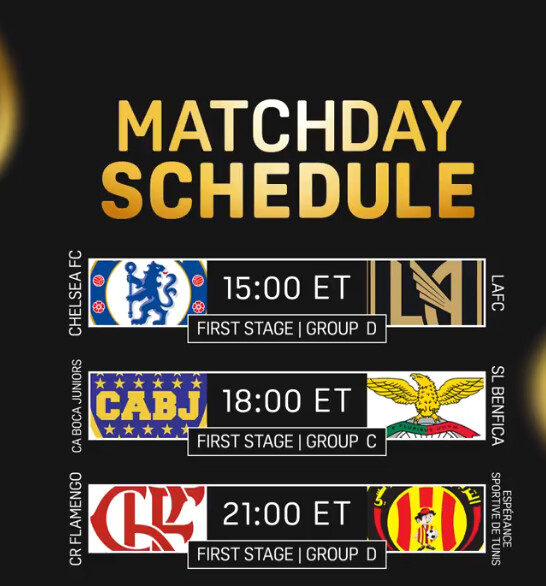 CDM des Clubs 25 : Programme de ce lundi soir aux premières heures de mardi CDM des Clubs 25 : Programme de ce lundi soir aux premières heures de mardi