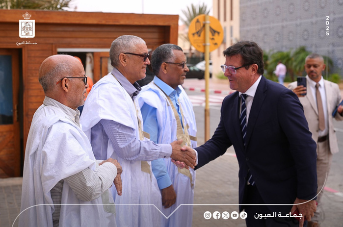 Le Vice-président du Conseil régional de la région Provence-Alpes-Côte d'Azur (PACA) reçu à Laâyoune Le Vice-président du Conseil régional de la région Provence-Alpes-Côte d'Azur (PACA) reçu à Laâyoune