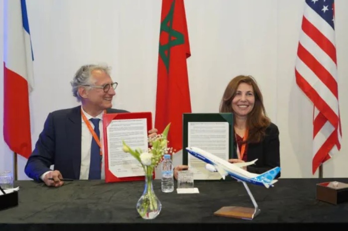 Le Bourget : Figeac Aero et Boeing officialisent leur partenariat au Maroc Le Bourget : Figeac Aero et Boeing officialisent leur partenariat au Maroc