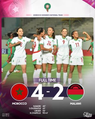 Prépa. CAN (f) Maroc 24 : Les Lionnes victorieuses du Malawi… en off ! Prépa. CAN (f) Maroc 24 : Les Lionnes victorieuses du Malawi… en off !