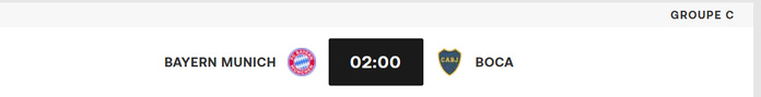 CDM (Clubs 25) : Soirée de gala et Bayern-Boca en apothéose après minuit ! CDM (Clubs 25) : Soirée de gala et Bayern-Boca en apothéose après minuit !