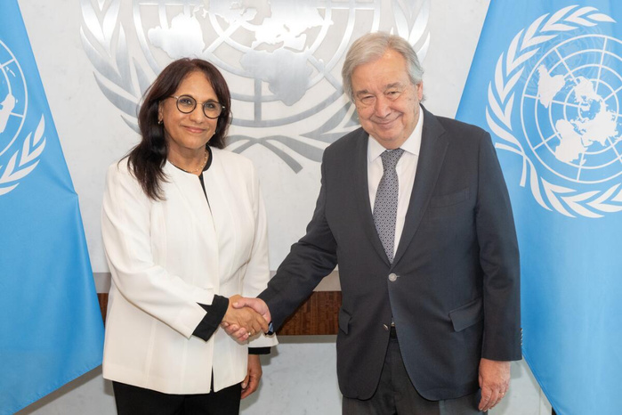 New York: Bouayach s'entretient avec le SG de l’ONU Antonio Guterres New York: Bouayach s'entretient avec le SG de l’ONU Antonio Guterres
