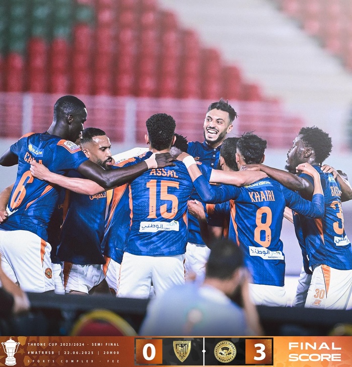 Coupe du Trône : Finaliste, la RSB qualifie l’OCS pour la CCAF ! Coupe du Trône : Finaliste, la RSB qualifie l’OCS pour la CCAF !