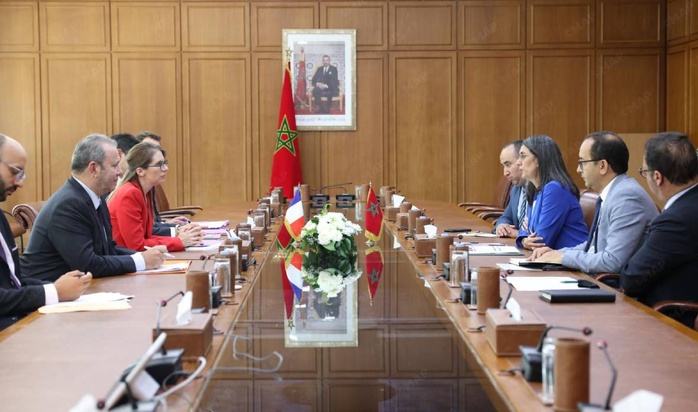 Rabat: L’emploi des femmes au centre d’entretiens entre Mmes Fettah et Bergé Rabat: L’emploi des femmes au centre d’entretiens entre Mmes Fettah et Bergé