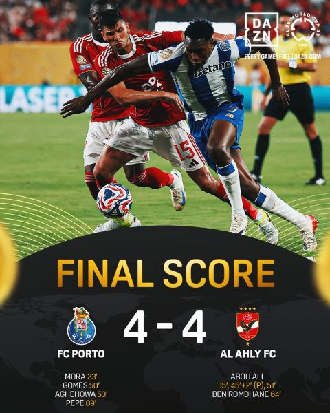 CDM des Clubs (Groupe A) : Al Ahly éliminé après un nul prolifique CDM des Clubs (Groupe A) : Al Ahly éliminé après un nul prolifique