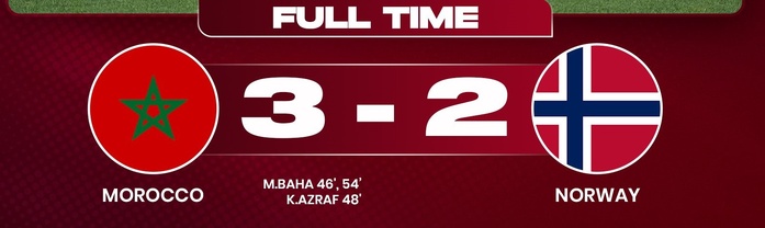 Prépa. CDM (f) U17 Maroc 25 : Les Lioncelles victorieuses de la Norvège Prépa. CDM (f) U17 Maroc 25 : Les Lioncelles victorieuses de la Norvège