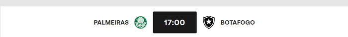 CDM Clubs / Palmeiras vs Botafogo : duel brésilien pour une place dans le top 8 mondial, à partir de 17h00 CDM Clubs / Palmeiras vs Botafogo : duel brésilien pour une place dans le top 8 mondial, à partir de 17h00