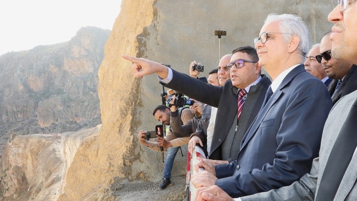 Gestion de l’eau : Nizar Baraka suit l’avancement des chantiers à Al Haouz Gestion de l’eau : Nizar Baraka suit l’avancement des chantiers à Al Haouz