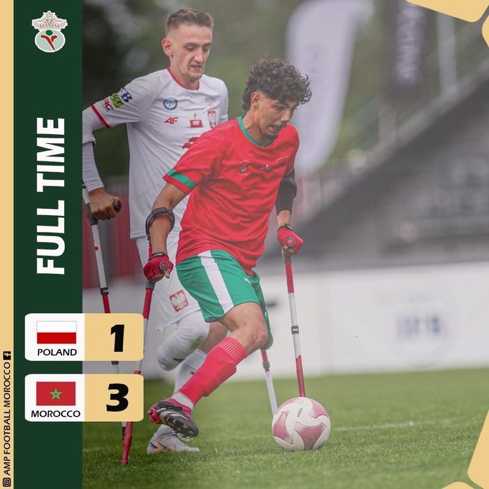 Amp Futbol Cup Varsovie 2025 : l'équipe nationale poursuit sa montée en puissance Amp Futbol Cup Varsovie 2025 : l'équipe nationale poursuit sa montée en puissance