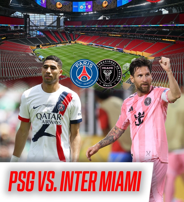 CDM. Clubs / PSG - Inter Miami : Un huitième aux allures de choc et de ‘’revanche’’ ! CDM. Clubs / PSG - Inter Miami : Un huitième aux allures de choc et de ‘’revanche’’ !