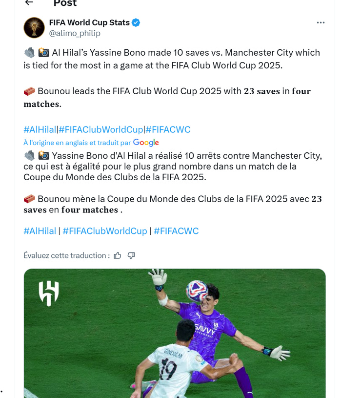 CDM 2025 / Spécial Bounou : Guardiola s’incline ! CDM 2025 / Spécial Bounou : Guardiola s’incline !