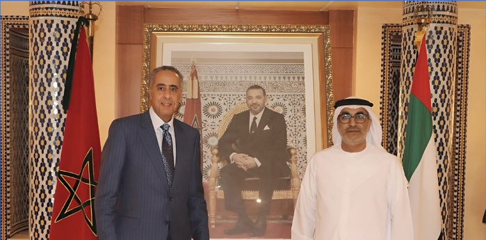 Hammouchi reçoit le chef du service des renseignements des Emirats Arabes Unis