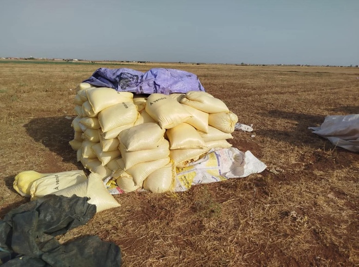 ​Sidi Bennour : Saisie à Bouhmam de 47 tonnes de pâtes et de dattes variées