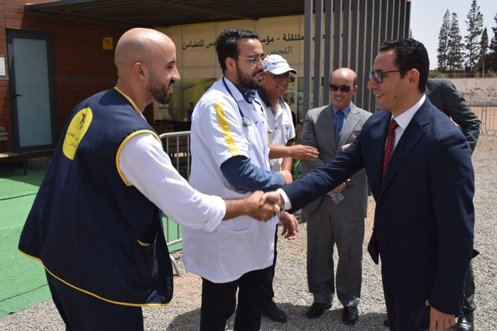Sidi Bennour : Une Unité Médicale Mobile Connectée en mission à Khmiss Ksiba Sidi Bennour : Une Unité Médicale Mobile Connectée en mission à Khmiss Ksiba