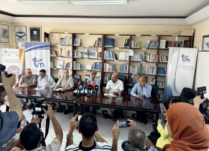 Conférence de presse de l’association Transparency Maroc. Conférence de presse de l’association Transparency Maroc.