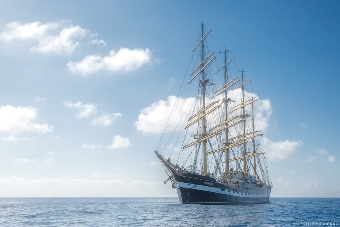 Le voilier russe «Kruzenshtern» fait escale au port de Casablanca Le voilier russe «Kruzenshtern» fait escale au port de Casablanca