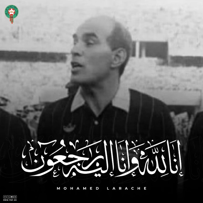 Décès : L’ancien arbitre international Haj Mhammed Larache n’est plus Décès : L’ancien arbitre international Haj Mhammed Larache n’est plus