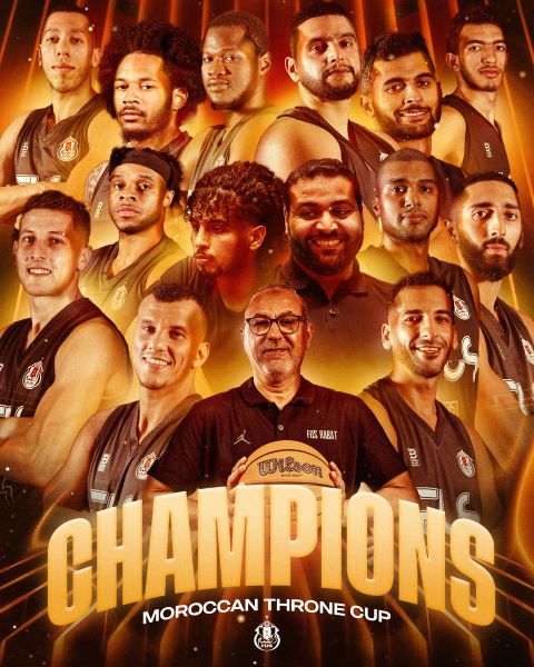 Coupe du Trône 2025 (Basket ) : Le FUS (H) et l’IRT (F) sacrés Coupe du Trône 2025 (Basket ) : Le FUS (H) et l’IRT (F) sacrés