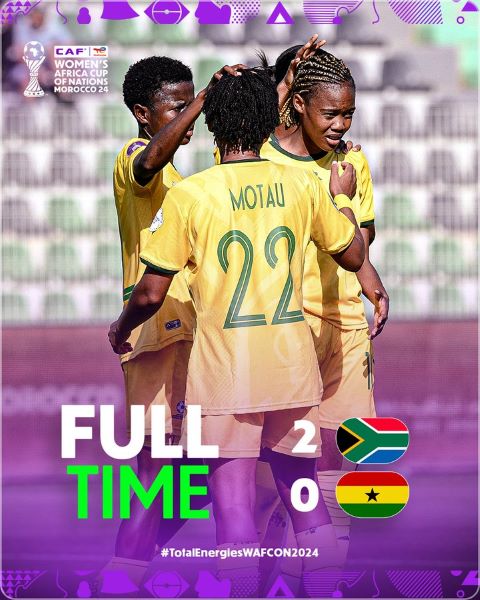 CAN (f) 2024 : L’Afrique du Sud démarre fort face au Ghana CAN (f) 2024 : L’Afrique du Sud démarre fort face au Ghana