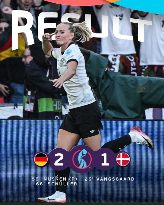 Euro (F) Suisse 2025 / J2 : la Suède et l’Allemagne en quarts, place au groupe D ce mercredi Euro (F) Suisse 2025 / J2 : la Suède et l’Allemagne en quarts, place au groupe D ce mercredi