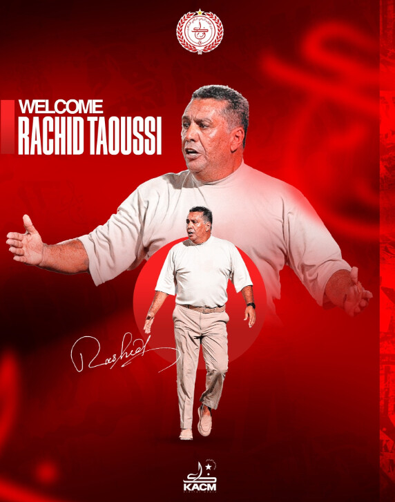 KACM / Officiel : Rachid Taoussi nouvel entraîneur KACM / Officiel : Rachid Taoussi nouvel entraîneur
