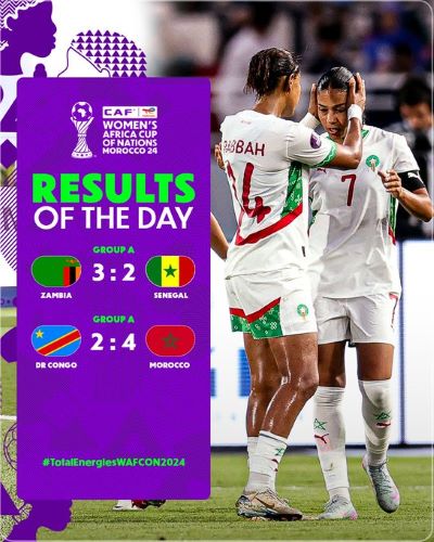 CAN (F) Maroc 2024 : place à la J2 du groupe B ce jeudi CAN (F) Maroc 2024 : place à la J2 du groupe B ce jeudi