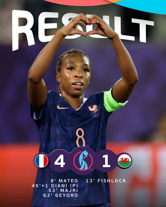 Euro (f) 2025 / J2 : la France enchaîne, l’Angleterre se relance